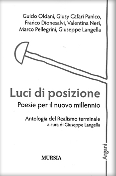 copertina bianca Luci di Posizione, poesie per il terzo millennio