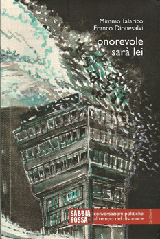 immagine di una torre, copertina del libro Onorevole sarà lei